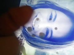 Cum tribute on sexy Hannah