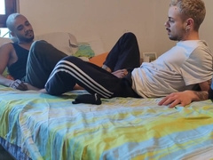 Feet. Rimming. A Black Dude With A Stiff Cock Is Going To Fuck A Italian Boy(parte 1)