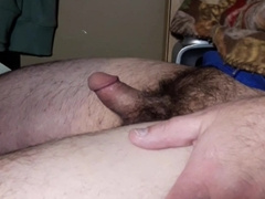 Guzzling married str8 mechanic's massive stream before work at gloryhole