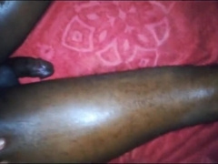 Black Guy Gets an Anal Massage and Fuck from a Young Stud1