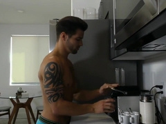 Hot Stud Casey Has More Than Coffee For Breakfast With Casey More And Casey Everett