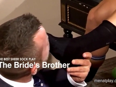 Sheer Sock Play Compilation With Teddy Torres, Franky Fox And Logan Moore