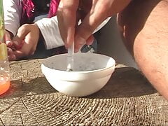Well built young boy tenderly stroking body and licking cock and horny tight asshole