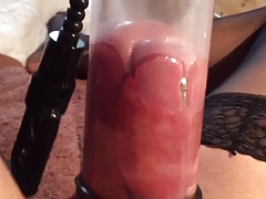 Cock in pumpcylinder