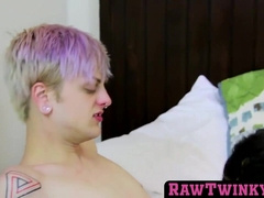 RawTwinkys.com - Jason Valencia leads a threesome into raw and unbridled pleasure