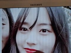 Korean bitch cumtribute