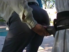 Dress Clothes Dildo Ride using my man cunt223