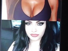 WWE Nikki Bella & Paige Double Cum Tribute