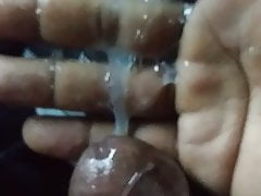 Some cum stroking