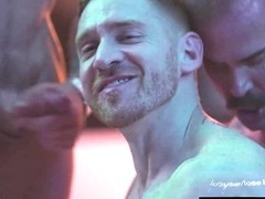 Blowage, gay barebacking, huge bareback