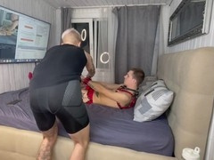 Gay daddies, gay family, big cock blowjobs