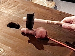 Board for cock and balls