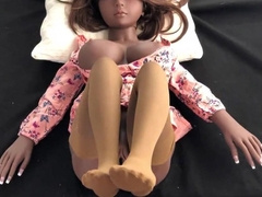Black doll creampie