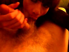 Sucking in hotel room