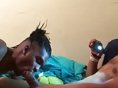 Sucking a Phat Black Dick