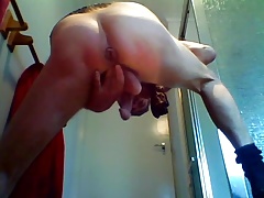 Bum Play in bathroom