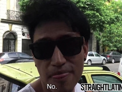Latin straight dude suck dick and gets barebaced for money