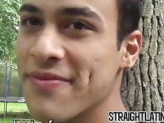 Young Latino twink finally has gay sex for the first time