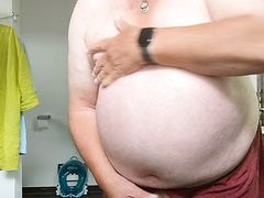 Naked show and fart