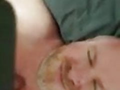 Son cums on his daddy