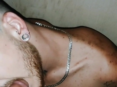 Smooch, fellate, jizm, drool, suck&cum. At my fave dark spot.