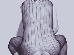 crossdresser sissy with dildo