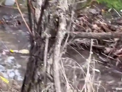 An Outdoor Creekside Plow With This Hungey Twink