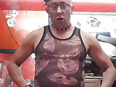big dildo en mi ano