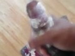 Panties hand job