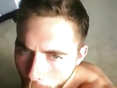 Hot gay and a facial