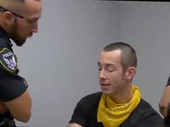 Two dads are double the fun in gay hardcore threesome action