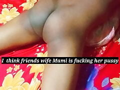 Friend's wife is very dear to me, I think she is hitting the pussy