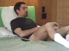 tommylads son joins  dad for a wank