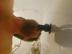 Gargling my Fake penis