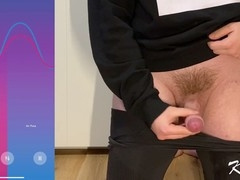 Hands-free cum in pants moments featuring Lucas Nathan King