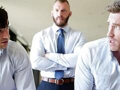 Gay double ass pumping