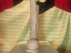 SISSY BITCH FUCKING ASSHOLE BIG BIG DILDO COCK CASTITY