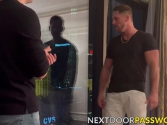 Roman Todd moaned in pleasure as Dean Dallas sucked his dick before giving him a rim