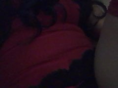 Playing with my toy