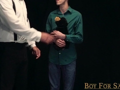 Crazy Jaden gets his first-ever fucktoy cork by a bear fellow