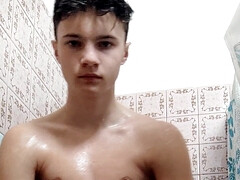 Hot take shower