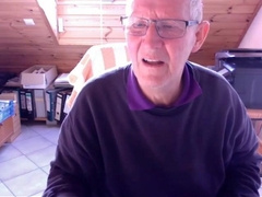 74-Year-Old German Silver Daddy Cums Hard 2