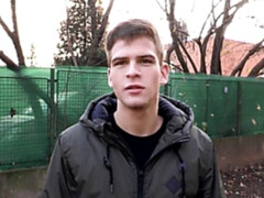 Horned-up Czech dude takes a facial as well