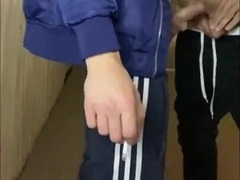 Boys plow all night in the underpass, park , railway station