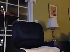 grandpa stroke on webcam