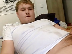 Sexy cub shooting hard