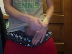 Gay Boy Sagging and Cum