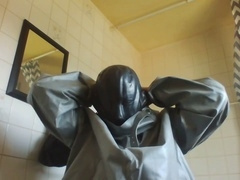Gay bdsm bondage, gay rubber, first-timer