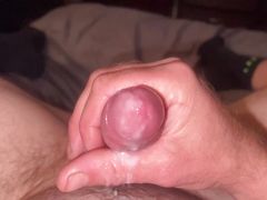 Slow motion cum explosion.