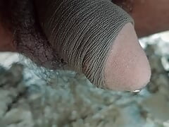 Desi boy big black cock outdoor